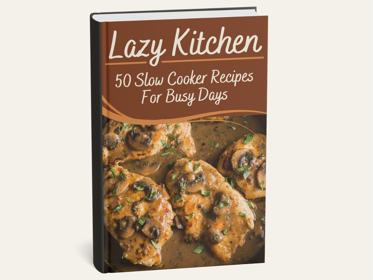 The Lazy Kitchen Slow Cooker Cookbook + Meal Plan Bundle