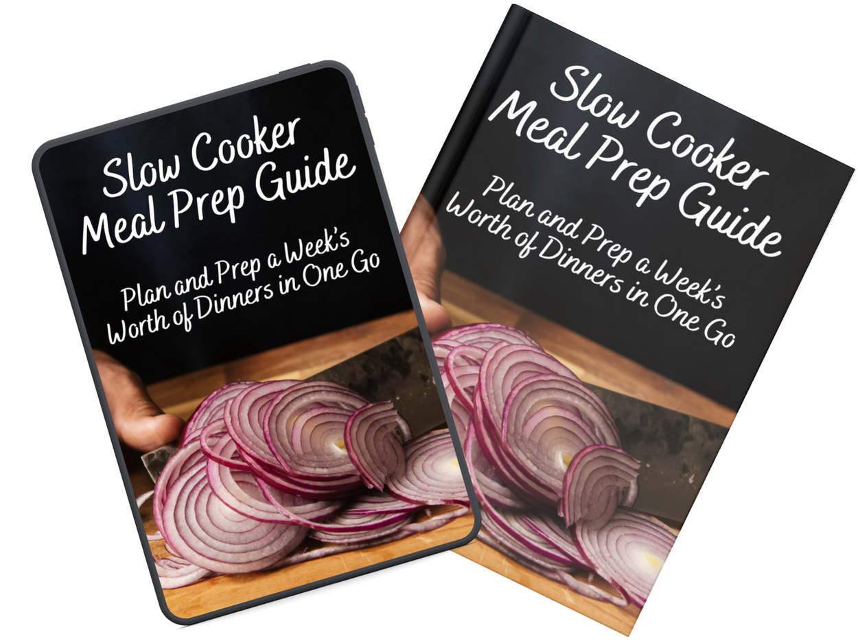 The Lazy Kitchen Slow Cooker Cookbook + Meal Plan Bundle